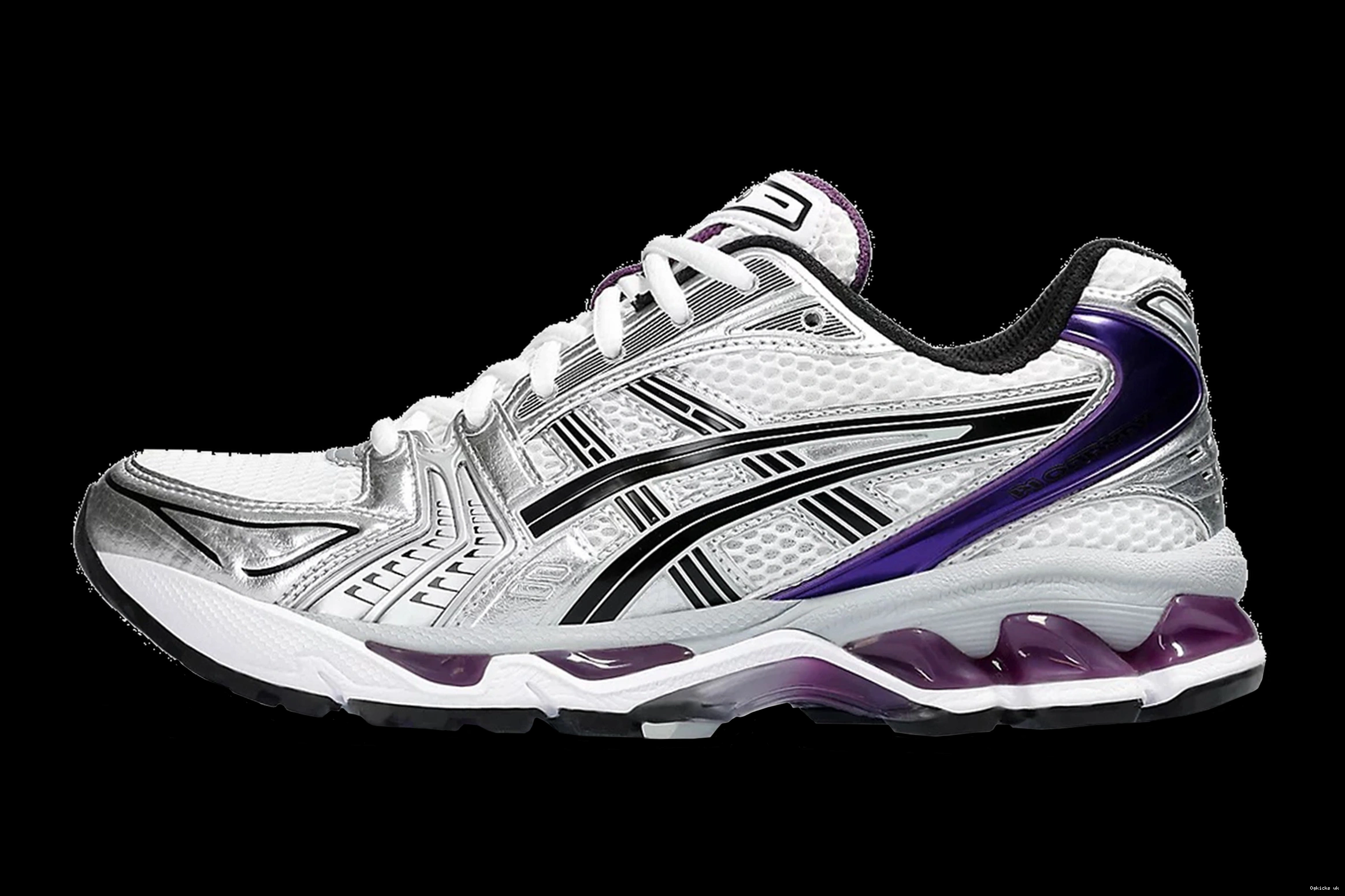 Grape 14 ASICS White Dark Gel-Kayano W 0819